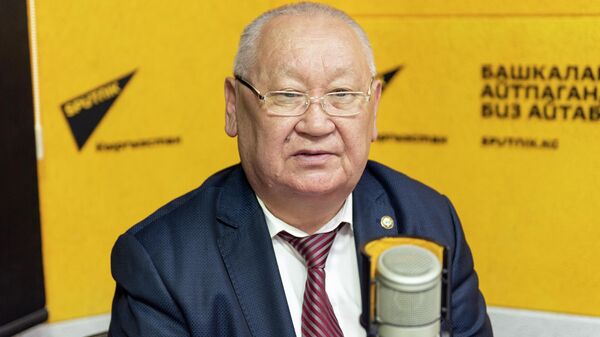 Председатель Национальной комиссии по госязыку и языковой политике Каныбек Осмоналиев - Sputnik Кыргызстан