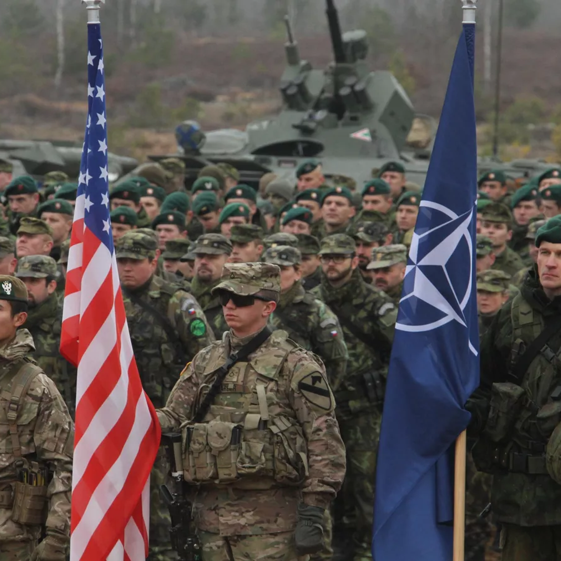 Военный альянс стран. НАТО. Военные учения.