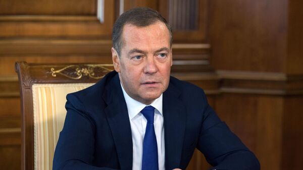 Заместитель председателя Совбеза РФ Дмитрий Медведев. Архивное фото - Sputnik Кыргызстан