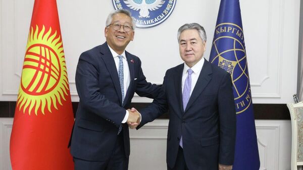 Встреча министра иностранных дел КР с помощником госсекретаря США по делам Центральной и Южной Азии - Sputnik Кыргызстан