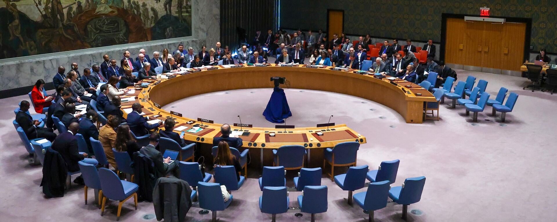 Заседание Совета Безопасности ООН в Нью-Йорке. Архивное фото - Sputnik Кыргызстан, 1920, 25.04.2023