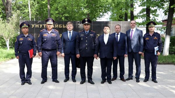 Прибытие делегации Росгвардии в Бишкек - Sputnik Кыргызстан
