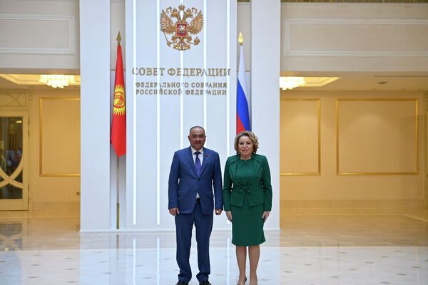 Торага Жогорку Кенеша отметил высокий уровень межпарламентских связей. - Sputnik Кыргызстан