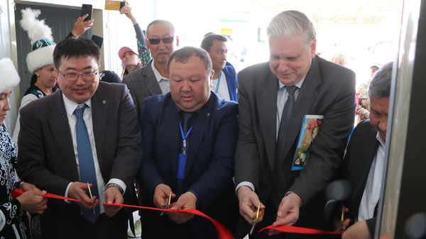 Открытие производственно-логистического центра в Баткенской области - Sputnik Кыргызстан