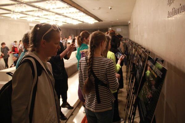 Вниманию зрителей также представили уникальную выставку &quot;Нюрнбергский процесс: взгляд из Москвы&quot;. - Sputnik Кыргызстан