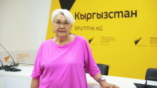Президент Ассоциации образовательных организаций КР Эльмира Каримова - Sputnik Кыргызстан