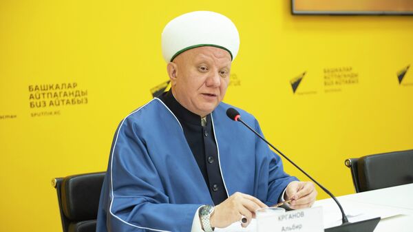 Муфтий Духовного собрания мусульман России Альбир Крганов - Sputnik Кыргызстан
