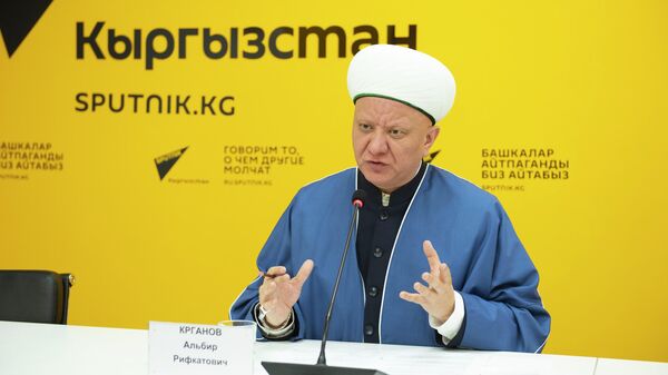 Муфтий Духовного собрания мусульман России Альбир Крганов - Sputnik Кыргызстан