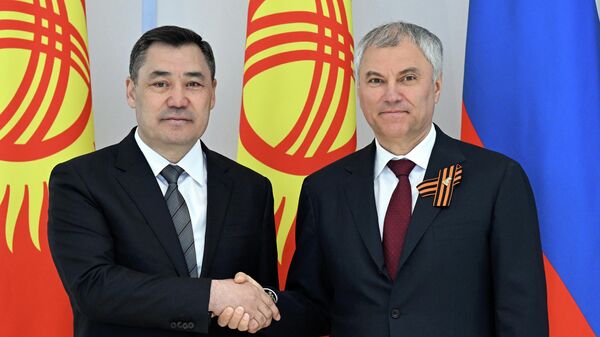 Жапаров провел переговоры с Володиным - Sputnik Кыргызстан