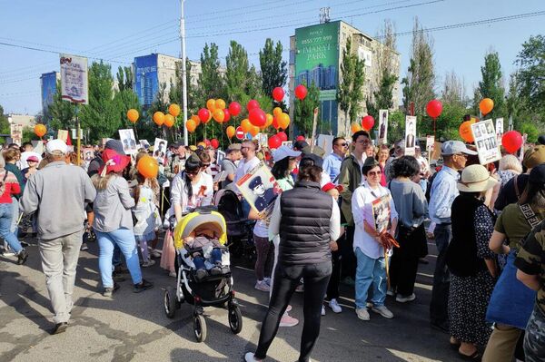 Ежегодная акция посвящена Дню Победы - Sputnik Кыргызстан