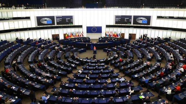 Пленарная сессия Европарламента. Архивное фото - Sputnik Кыргызстан