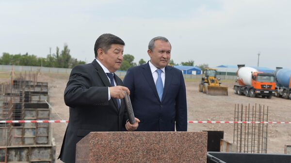 Старт строительства завода по сборке и производству легковых автомобилей и коммерческой техники - Sputnik Кыргызстан