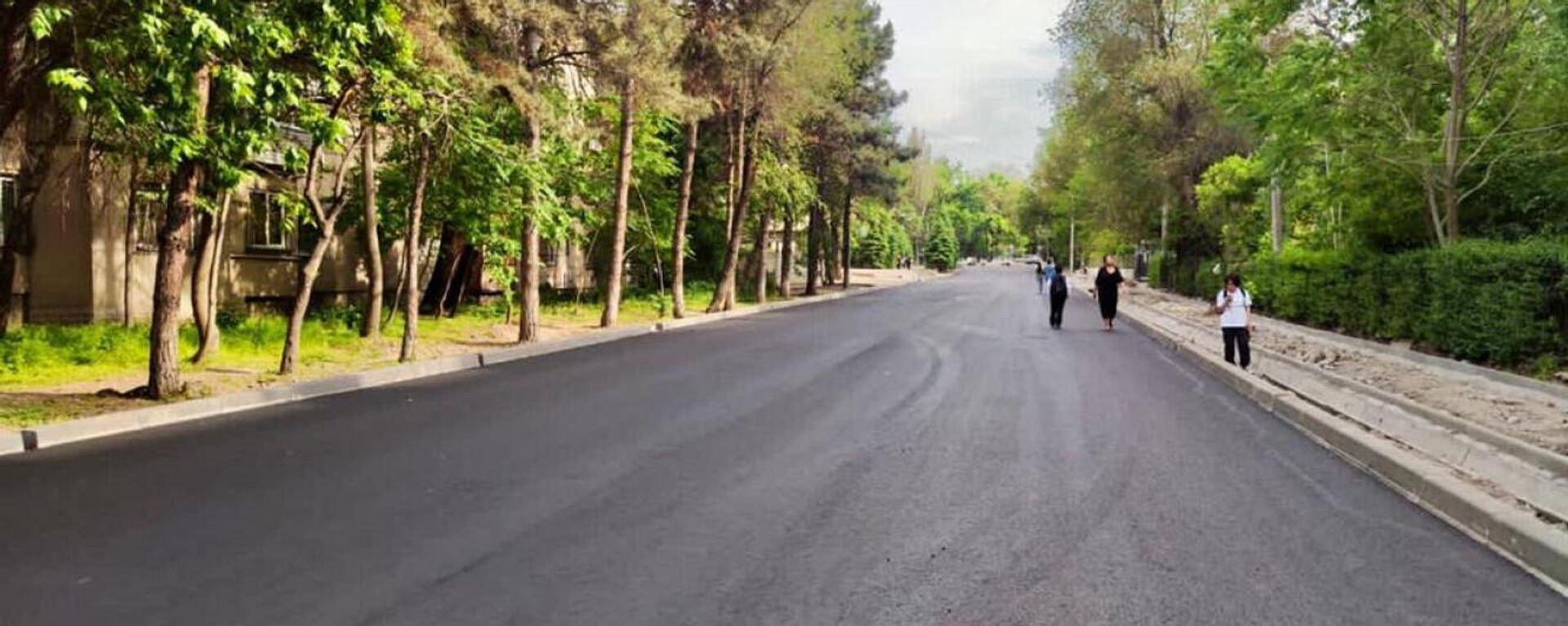 Открытие отрезка улицы Панфилова после ремонта в Бишкеке  - Sputnik Кыргызстан, 1920, 13.05.2023