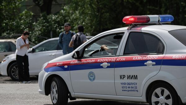 Автомобиль милиции. Архивное фото - Sputnik Кыргызстан