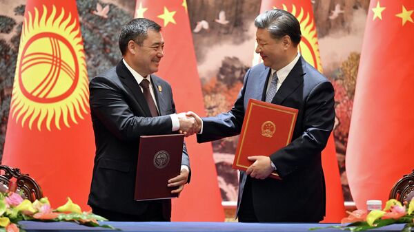 Государственный визит президента Кыргызстана Садыра Жапарова в Китай - Sputnik Кыргызстан