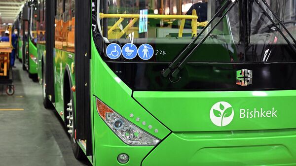Завод по производству автобусов Zhongtong bus Holding Co., LTD в Цзинане - Sputnik Кыргызстан