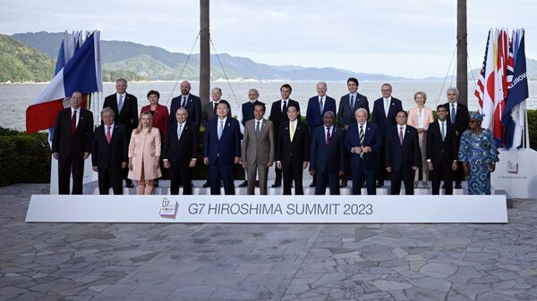 G7 Хиросимадагы саммити - Sputnik Кыргызстан