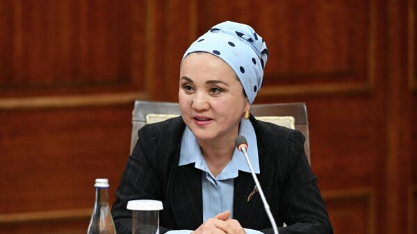 Кандидат в Жогорку Кенеш Дамира Ниязалиева. Архивное фото - Sputnik Кыргызстан
