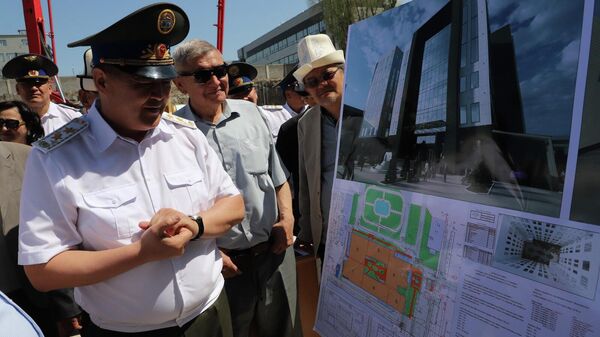 Старт строительства нового административного здания ГКНБ - Sputnik Кыргызстан