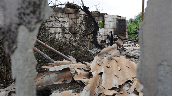 Последствия атаки ВСУ в Белгородской области - Sputnik Кыргызстан