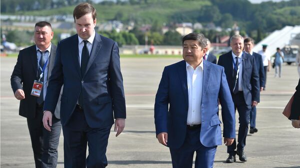 Рабочая поездка председателя Кабинета Министров КР Акылбека Жапарова в Сочи - Sputnik Кыргызстан