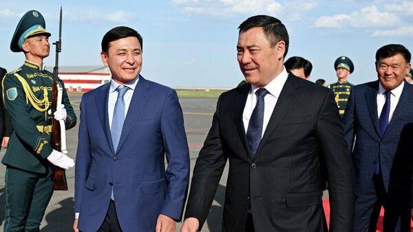 Рабочий визит президента Садыра Жапарова в Астану - Sputnik Кыргызстан