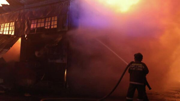 Пожар. Фото иллюстративное - Sputnik Кыргызстан