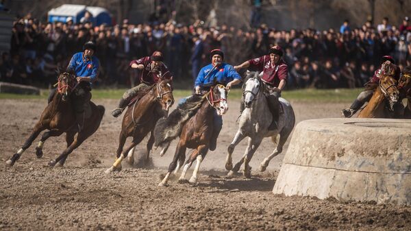 Соревнования по кок-бору в Бишкеке. Архивное фото - Sputnik Кыргызстан