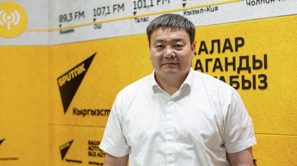 Бишкек троллейбус башкармалыгынын башчысы Талант Капаров - Sputnik Кыргызстан