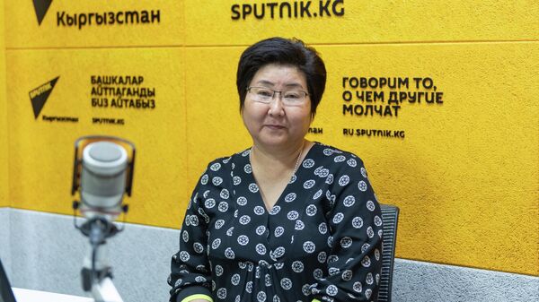 Начальник абонентской службы Бишкекводоканала Анара Бекова - Sputnik Кыргызстан
