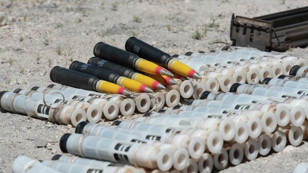 Снаряды с обедненным ураном на территории военного склада в США. Архивное фото - Sputnik Кыргызстан