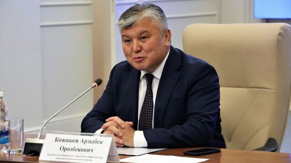 Евразия экономикалык комиссиясынын (ЕЭК) энергетика жана инфраструктура министри Арзыбек Кожошев - Sputnik Кыргызстан