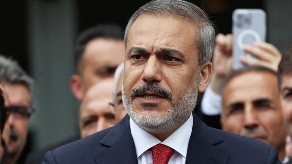 Министр иностранных дел Турции Хакан Фидан. Архивное фото - Sputnik Кыргызстан