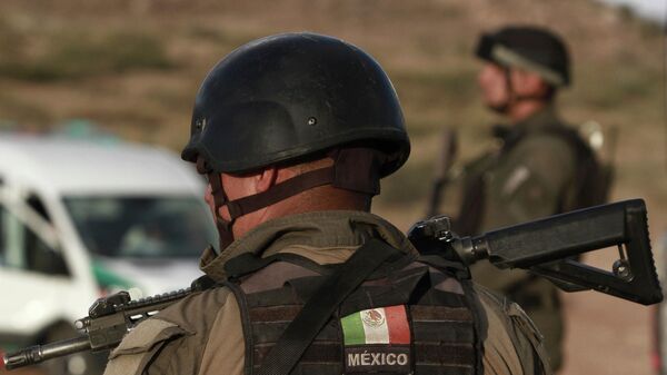 Офицеры полиции Мексики. Архивное фото - Sputnik Кыргызстан
