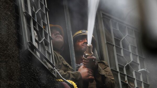 Пожарные в Индии. Архивное фото - Sputnik Кыргызстан