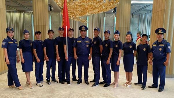 Команда из Кыргызстана заняла второе место на международных соревнованиях Юный спасатель в Габале - Sputnik Кыргызстан