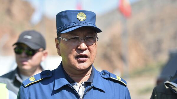 Министр чрезвычайных ситуаций КР Бообек Ажикеев . Архивное фото  - Sputnik Кыргызстан