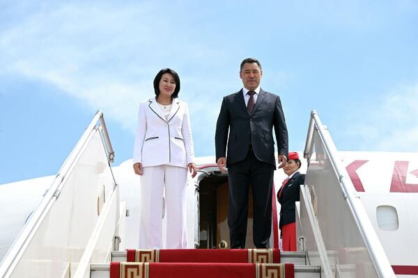 Садыр Жапаров прибыл с госвизитом в Монголию, сообщила пресс-служба президента - Sputnik Кыргызстан