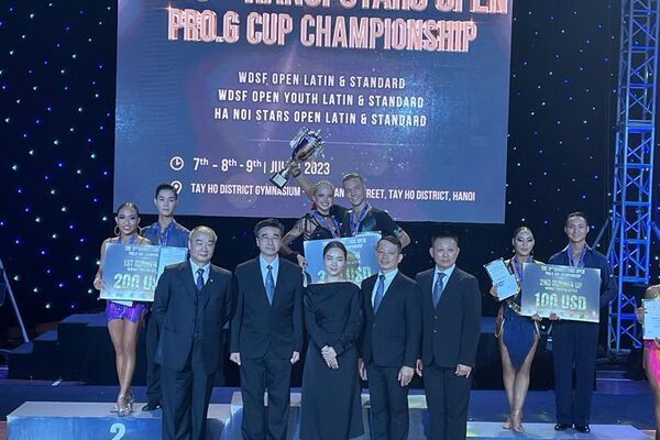 Танцоры из Кыргызстана завоевали золото на международном турнире по спортивным бальным танцам во Вьетнаме - Sputnik Кыргызстан