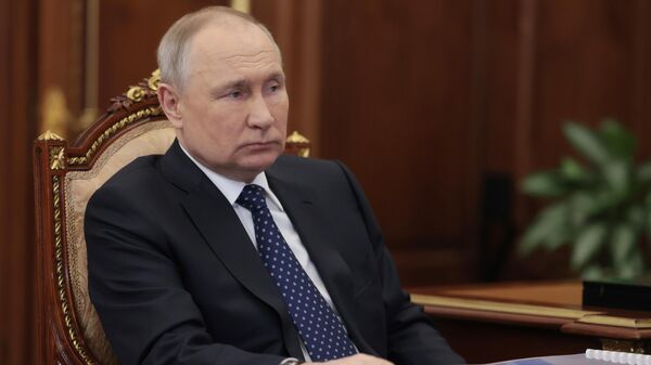 Глава России Владимир Путин - Sputnik Кыргызстан