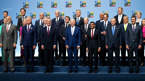 Лидеры стран НАТО на саммите в Вильнюсе - Sputnik Кыргызстан