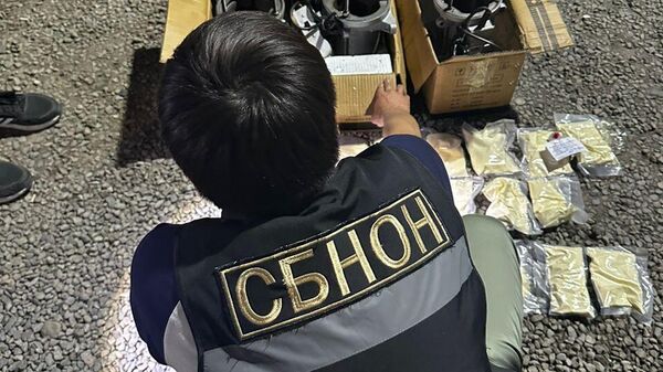 Задержание двух молодых людей с 7 килограммами психотропных веществ - Sputnik Кыргызстан