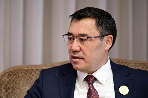 Президент подчеркнул необходимость разработки и скорейшего подписания стратегии сотрудничества между Кыргызстаном и банком на 2023–2027 годы - Sputnik Кыргызстан