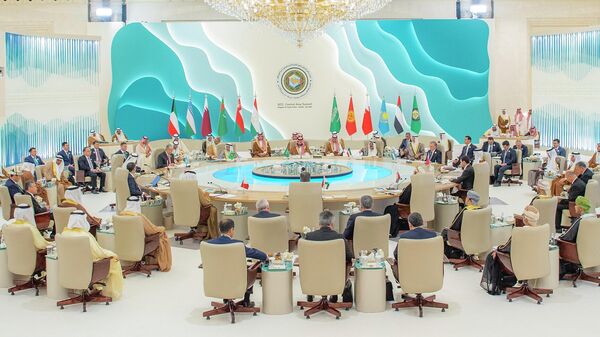 Президент КР на первом Саммите глав государств Центральная Азия - Совет сотрудничества арабских государств Залива в Джидде - Sputnik Кыргызстан