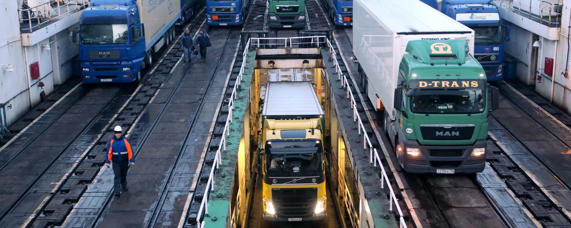 Открытие паромной линии Балтийск - Засниц - Sputnik Кыргызстан, 1920, 23.04.2026