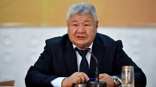 Министр энергетики КР Таалайбек Ибраев - Sputnik Кыргызстан