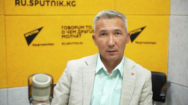 Бишкек шаарынын мэриясынын Свердлов райондук администрациясынын башчысы Максатбек Саргазаков - Sputnik Кыргызстан