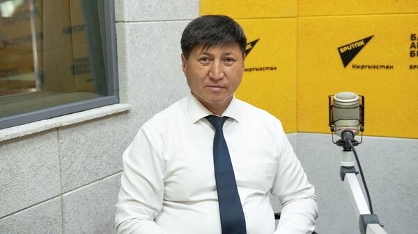 Бишкек мэриясынын Октябрь райондук администрациясынын башчысы Жаныбек Орозалиев - Sputnik Кыргызстан