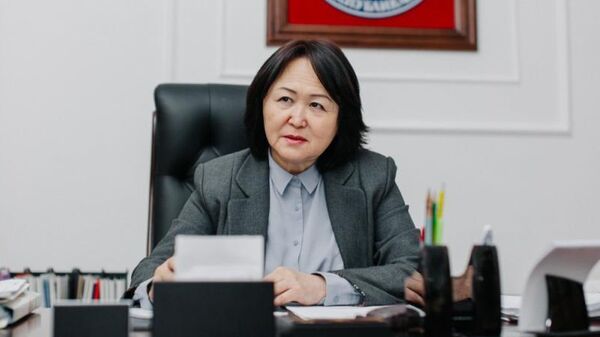 Экс-министр природных ресурсов, экологии и технического надзора КР Динара Кутманова - Sputnik Кыргызстан