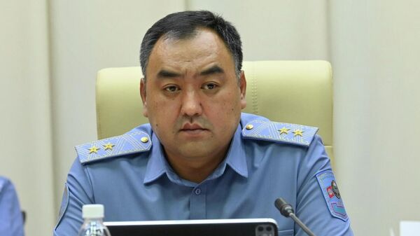 Министр внутренних дел КР Улан Ниязбеков  - Sputnik Кыргызстан